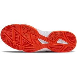 hummel Court Control II Hallenschuhe 9375 - bright white/tangerine tango 41