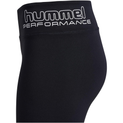 hummel hmlTE Fundamental Mid-Waist Shorts Damen 2312 - black/white S