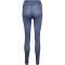 hummel hmlTE FUNDAMENTAL Mid-Waist Leggings Damen 7507 - blue indigo S