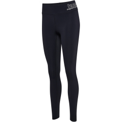 hummel hmlTE FUNDAMENTAL Mid-Waist Leggings Damen 2312 - black/white S