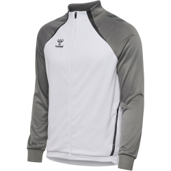 hummel hmlLEAD 2.0 Trainingsjacke Herren 9396 - white/steel gray S