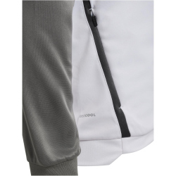hummel hmlLEAD 2.0 Trainingsjacke Herren 9396 - white/steel gray S