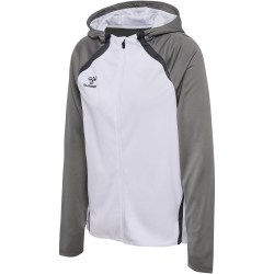 hummel hmlLEAD 2.0 Kapuzenjacke Damen 9396 - white/steel...