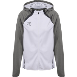 hummel hmlLEAD 2.0 Kapuzenjacke Damen 9396 - white/steel...