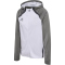 hummel hmlLEAD 2.0 Kapuzenjacke Damen 9396 - white/steel gray XS