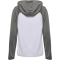 hummel hmlLEAD 2.0 Kapuzenjacke Damen 9396 - white/steel gray XS