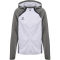 hummel hmlLEAD 2.0 Kapuzenjacke Damen 9396 - white/steel gray XS