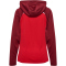 hummel hmlLEAD 2.0 Kapuzenjacke Damen 3713 - true red/maroon XS