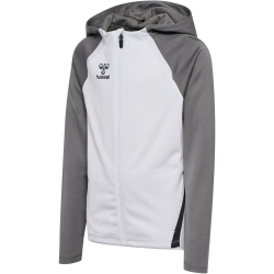 hummel hmlLEAD 2.0 Kapuzenjacke Kinder 9396 - white/steel...