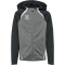 hummel hmlLEAD 2.0 Kapuzenjacke Kinder 1268 - steel gray/asphalt 116