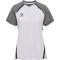 hummel hmlLEAD 2.0 Poloshirt Damen 9396 - white/steel gray XS
