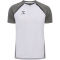 hummel hmlLEAD 2.0 Poloshirt Herren 9396 - white/steel gray S