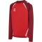 hummel hmlLEAD 2.0 Crew Sweatshirt Kinder 3713 - true red/maroon 116