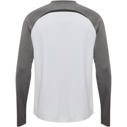 hummel hmlLEAD 2.0 Crew Sweatshirt Herren 9396 - white/steel gray S