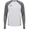 hummel hmlLEAD 2.0 Crew Sweatshirt Herren 9396 - white/steel gray M