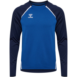hummel hmlLEAD 2.0 Crew Sweatshirt Herren 8607 - true blue/marine M