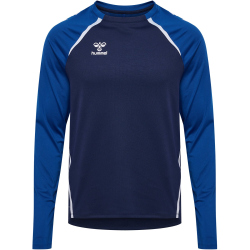 hummel hmlLEAD 2.0 Crew Sweatshirt Herren 7317 - marine/true blue S