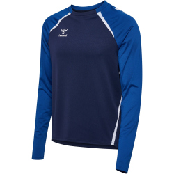 hummel hmlLEAD 2.0 Crew Sweatshirt Herren 7317 - marine/true blue M