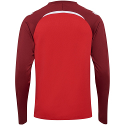 hummel hmlLEAD 2.0 Crew Sweatshirt Herren 3713 - true red/maroon S