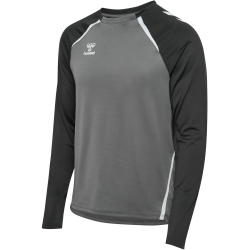 hummel hmlLEAD 2.0 Crew Sweatshirt Herren 1268 - steel gray/asphalt M