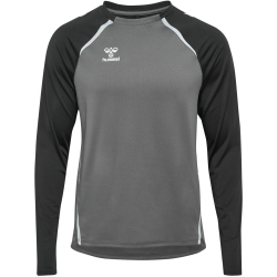 hummel hmlLEAD 2.0 Crew Sweatshirt Herren 1268 - steel gray/asphalt M