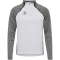 hummel hmlLEAD 2.0 1/2-Zip Trainings-Top Herren 9396 - white/steel gray XS