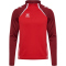 hummel hmlLEAD 2.0 1/2-Zip Trainings-Top Herren 3713 - true red/maroon XS