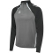 hummel hmlLEAD 2.0 1/2-Zip Trainings-Top Herren 1268 - steel gray/asphalt XS