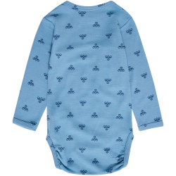 hummel hmlBAMBO langarm Strampelanzug Kinder 7249 - blue...
