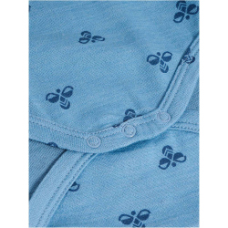 hummel hmlBAMBO langarm Strampelanzug Kinder 7249 - blue...