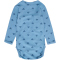 hummel hmlBAMBO langarm Strampelanzug Kinder 7249 - blue shadow 62