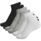 6er Pack hummel hmlCHEVRON halblange Socken 2072 - black/white/grey 36-40