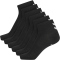 6er Pack hummel hmlCHEVRON halblange Socken 2042 - black/black 36-40