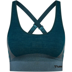 hummel hmlCLEA Seamless Sports Top 6301 - dark sea S