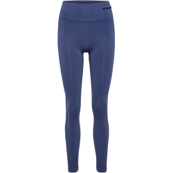 hummel hmlTIF Seamless High-Waist Tights Damen 7507 - blue indigo M