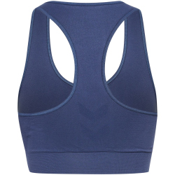 hummel hmlTIF Seamless Sport-BH Damen 7507 - blue indigo XS
