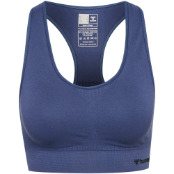 hummel hmlTIF Seamless Sport-BH Damen 7507 - blue indigo S
