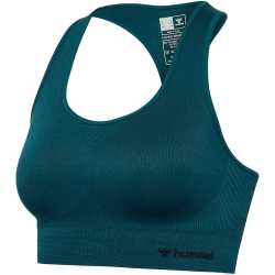 hummel hmlTIF Seamless Sport-BH Damen 6301 - dark sea XS