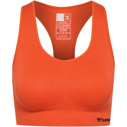 hummel hmlTIF Seamless Sport-BH Damen 5022 - tangerine...