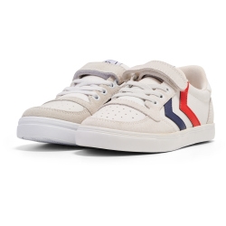 hummel Slimmer Stadil Leder Low-Top Sneaker Kinder 9020 - white 27