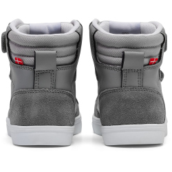 hummel Slimmer Stadil Leder High-Top Sneaker Kinder 1307 - alloy 27