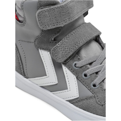 hummel Slimmer Stadil Leder High-Top Sneaker Kinder 1307 - alloy 27