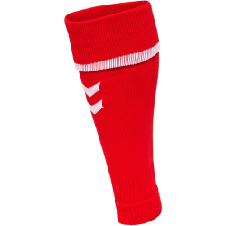 hummel hmlCORE Fußball Sleeve-Stutzen Kinder 3946 - true red/white 2 (Senior)
