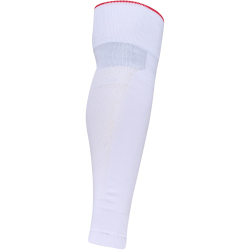 hummel hmlCORE Fußball Sleeve-Stutzen Kinder 9402 - white/true red 2 (Senior)