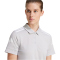 adidas Squadra 25 Baumwoll Poloshirt Damen JY3409 - team light grey/white XXS