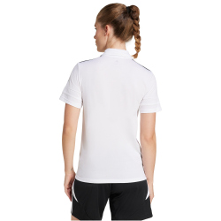 adidas Squadra 25 Baumwoll Poloshirt Damen JY3408 - white/black XXS