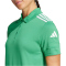 adidas Squadra 25 Baumwoll Poloshirt Damen JY3407 - team green/white XXS