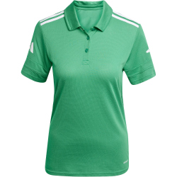 adidas Squadra 25 Baumwoll Poloshirt Damen JY3407 - team green/white XS