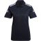 adidas Squadra 25 Baumwoll Poloshirt Damen JY3405 - black/white XXS