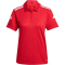 adidas Squadra 25 Baumwoll Poloshirt Damen JY3404 - team power red/white XXS
